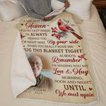 Custom Photo Memorial Cardinal Gifts - Personalized Blanket