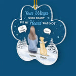 Thanks For Everything, I Had A Great Time - Memorial Personalized Custom Ornament - Acrylic Custom Shaped - Sympathy Gift, Christmas Gift For Pet Owners, Pet Lovers
