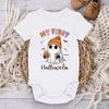 My First Halloween - Family Personalized Custom Baby Onesie - Halloween Gift For Baby Kids, Newborn Baby