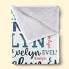 Every Baby Is A Gift - Family Personalized Custom Baby Blanket - Gift For Baby Kids, Newborn Baby