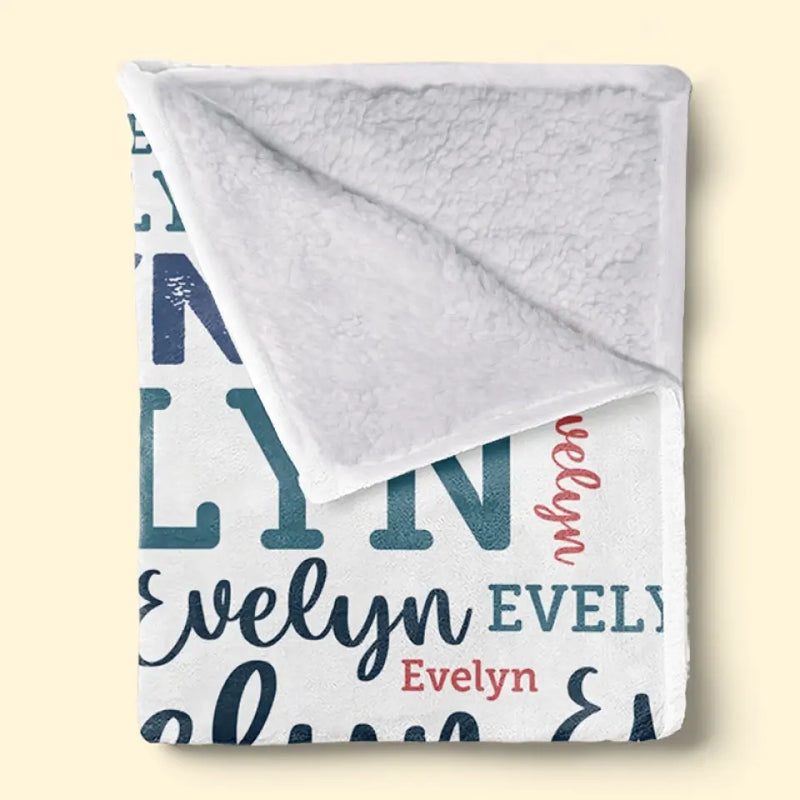 Every Baby Is A Gift - Family Personalized Custom Baby Blanket - Gift For Baby Kids, Newborn Baby