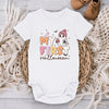 Baby Love Makes The World Go Round - Family Personalized Custom Baby Onesie - Halloween Gift For Baby Kids, Newborn Baby