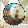 Much Loved Never Forgotten - Memorial Personalized Custom Stained Glass Window Hanging Suncatcher - Sympathy Gift For Pet Owners, Pet Lovers