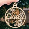 Christmas Is For Everyone - Family Personalized Custom Ornament - Wood Custom Shaped - Christmas Gift For Family Members