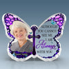 Memorial Personalized Custom Butterfly Shaped Acrylic Plaque - New Arrival, Upload Image, Sympathy Gift, Gift For Family Members AMZ