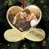 Custom Photo I Love You Forever & Always - Couple Personalized Custom Mirrored Acrylic Ornament - Christmas Gift For Husband Wife, Anniversary