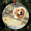 Custom Photo Forever In My Heart - Memorial Personalized Custom Mirrored Acrylic Ornament - Sympathy Gift, Christmas Gift For Pet Owners, Pet Lovers
