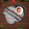 Custom Photo Thank You For All That You Do - Family Personalized Custom Mirrored Acrylic Ornament - Christmas Gift For Baby Kids, Newborn Baby