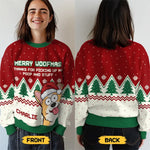 Pawsome Christmas Vibes - Dog Personalized Custom Ugly Sweatshirt - Unisex Wool Jumper - Christmas Gift For Pet Owners, Pet Lovers