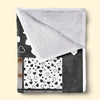 Custom Photo We Miss You And Love You Always - Memorial Personalized Custom Blanket - Sympathy Gift For Family Members