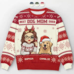 Feline Jolly This Christmas - Dog & Cat Personalized Custom Ugly Sweatshirt - Unisex Wool Jumper - Christmas Gift For Pet Owners, Pet Lovers
