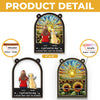 Some Bonds Can Never Be Broken - Memorial Personalized Window Hanging Suncatcher - Sympathy Gift For Pet Owners, Pet Lovers