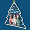 Friendship Is A Journey Full Of Memories - Bestie Personalized Custom Ornament - Acrylic Custom Shaped - Christmas Gift For Best Friends, BFF, Sisters
