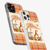 Oh My Gourd I Love Fall - Family Personalized Custom Clear Phone Case - Autumn Fall Gift For Grandma
