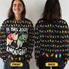 My Cat Is The True Spirit Of Christmas - Cat Personalized Custom Ugly Sweatshirt - Unisex Wool Jumper - Christmas Gift For Pet Owners, Pet Lovers