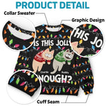 My Cat Is The True Spirit Of Christmas - Cat Personalized Custom Ugly Sweatshirt - Unisex Wool Jumper - Christmas Gift For Pet Owners, Pet Lovers
