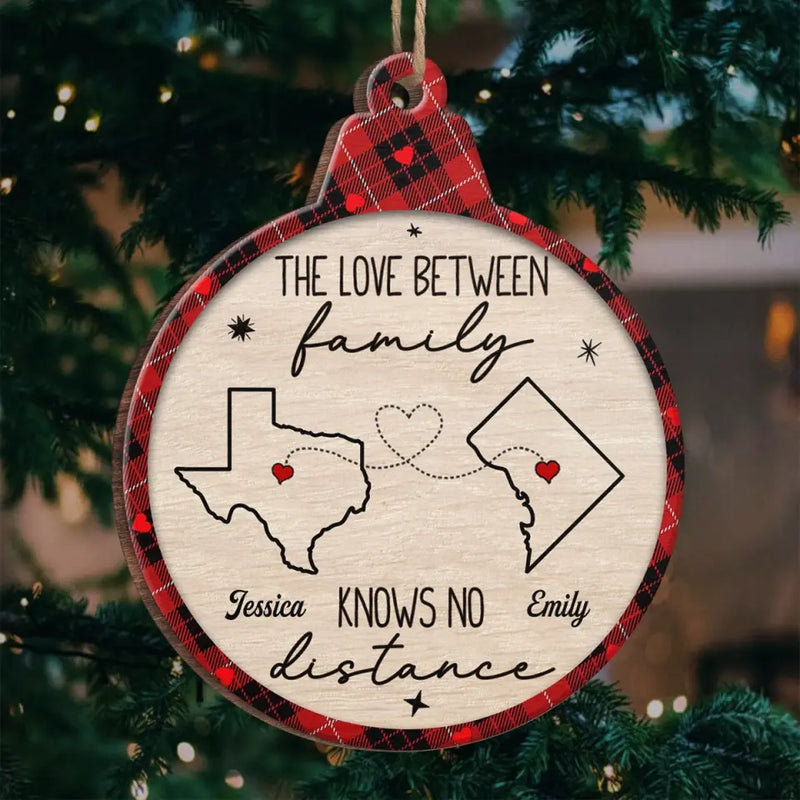 Your Love Is My Most Treasured Gift - Family Personalized Custom Ornament - Wood Custom Shaped - Christmas Gift For Family Members