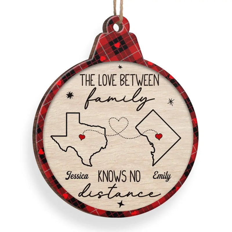 Your Love Is My Most Treasured Gift - Family Personalized Custom Ornament - Wood Custom Shaped - Christmas Gift For Family Members