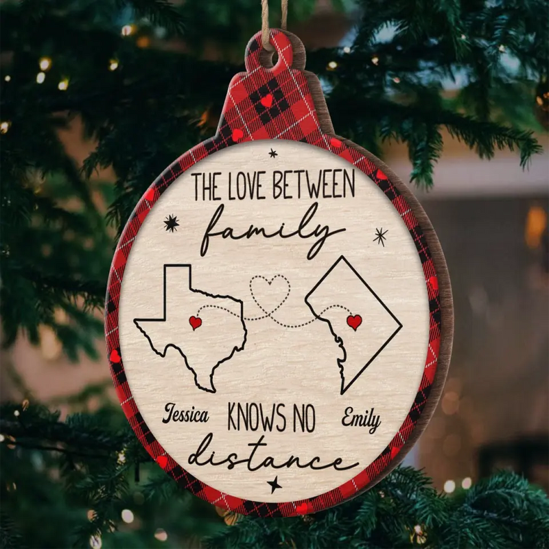 Your Love Is My Most Treasured Gift - Family Personalized Custom Ornament - Wood Custom Shaped - Christmas Gift For Family Members