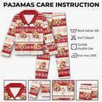Custom Photo Have A Pawsome Christmas - Dog & Cat Personalized Custom Pajamas - Christmas Gift For Pet Owners, Pet Lovers