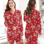 Custom Photo Unconditional Love In A Furry Package - Dog & Cat Personalized Custom Pajamas - Christmas Gift For Pet Owners, Pet Lovers