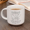 Good Friends Are Like Stars - Bestie Personalized Custom Pottery Mug - Gift For Best Friends, BFF, Sisters