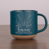 True Friendship Knows No Distance - Bestie Personalized Custom Pottery Mug - Gift For Best Friends, BFF, Sisters