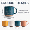 True Friendship Knows No Distance - Bestie Personalized Custom Pottery Mug - Gift For Best Friends, BFF, Sisters