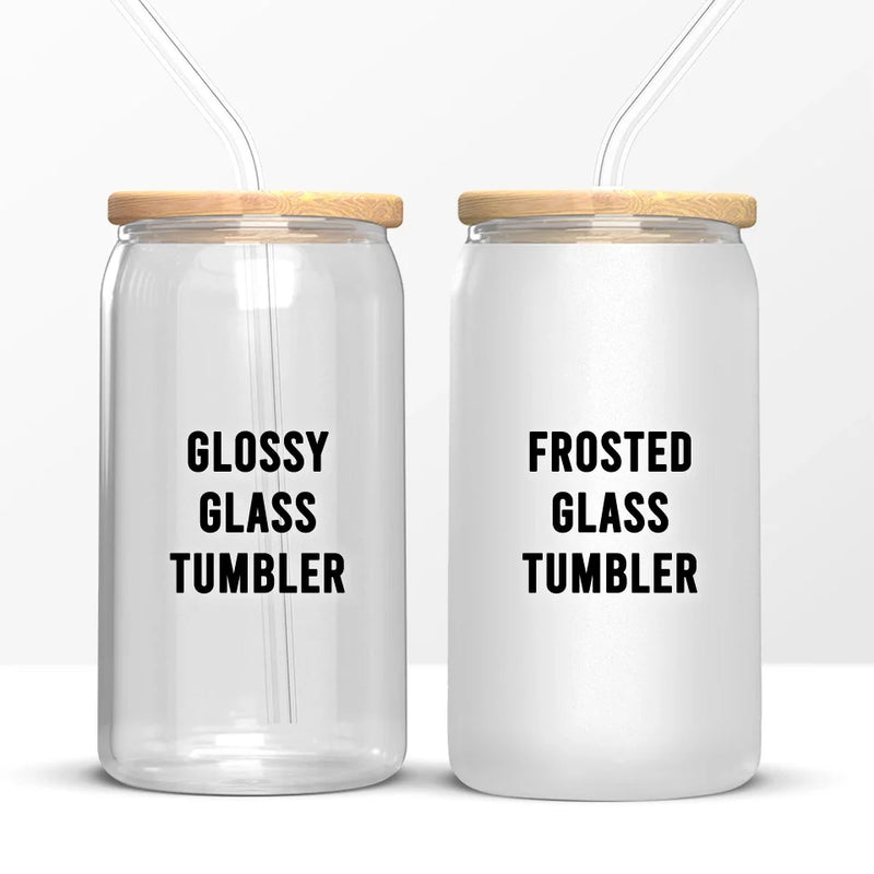A Thoughtful Way To Make Her Smile Every Day - Bestie Personalized Custom Glass Cup, Iced Coffee Cup - Gift For Best Friends, BFF, Sisters