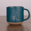 Sprinkling Some Floral Magic On Every Sip - Bestie Personalized Custom Pottery Mug - Gift For Best Friends, BFF, Sisters