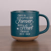 The Moment Your Heart Stopped, Mine Changed Forever - Memorial Personalized Custom Pottery Mug - Sympathy Gift For Pet Owners, Pet Lovers