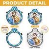 Custom Photo My Favorite Fairytale Is Our Love Story - Couple Personalized Window Hanging Suncatcher - Gift For Husband Wife, Anniversary