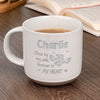 If Love Could Have Kept You Here, You Would Have Lived Forever - Memorial Personalized Custom Pottery Mug - Sympathy Gift For Pet Owners, Pet Lovers