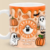 Family Of Boos And Haunts - Family Personalized Custom 3D Inflated Effect Printed Mug - Halloween Gift For Family Members