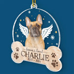 Custom Name Pet Memorial Gifts for Dog Lovers - Personalized Ornament