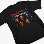 Custom Name Little Turkey Thanksgiving Gifts for Grandma - Personalized Apparel