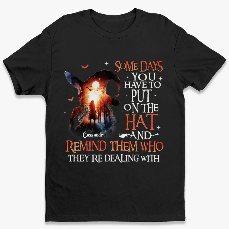 There’s A Little Witch In All Of Us - Personalized Custom Unisex T-shirt, Hoodie, Sweatshirt - Halloween Gift For Witches, Yourself