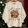 Unleash The Joy This Christmas - Dog & Cat Personalized Custom Unisex Sweatshirt With Design On Sleeve - Christmas Gift For Pet Owners, Pet Lovers