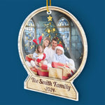 Custom Photo Christmas Family Gifts - Personalized Ornament