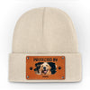 Custom Photo Enjoy Small Things, Cherish Moments - Dog & Cat Personalized Custom Baby Beanie Hat - Gift For Pet Owners, Pet Lovers
