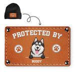 Happinеss Is A Warm Puppy - Dog & Cat Personalized Custom Baby Beanie Hat - Gift For Pet Owners, Pet Lovers