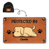 A Dog Wags Its Tail With Its Heart - Dog & Cat Personalized Custom Baby Beanie Hat - Gift For Pet Owners, Pet Lovers