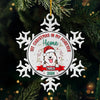 1st Christmas In My Forever Home - Dog & Cat Personalized Custom Ornament - Metal Custom Shaped - Christmas Gift For Pet Owners, Pet Lovers, First Christmas