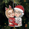 A Mother And A Daughter Always Share A Special Bond - Family Personalized Custom Ornament - Acrylic Custom Shaped - Christmas Gift For Son, Daughter, Mom
