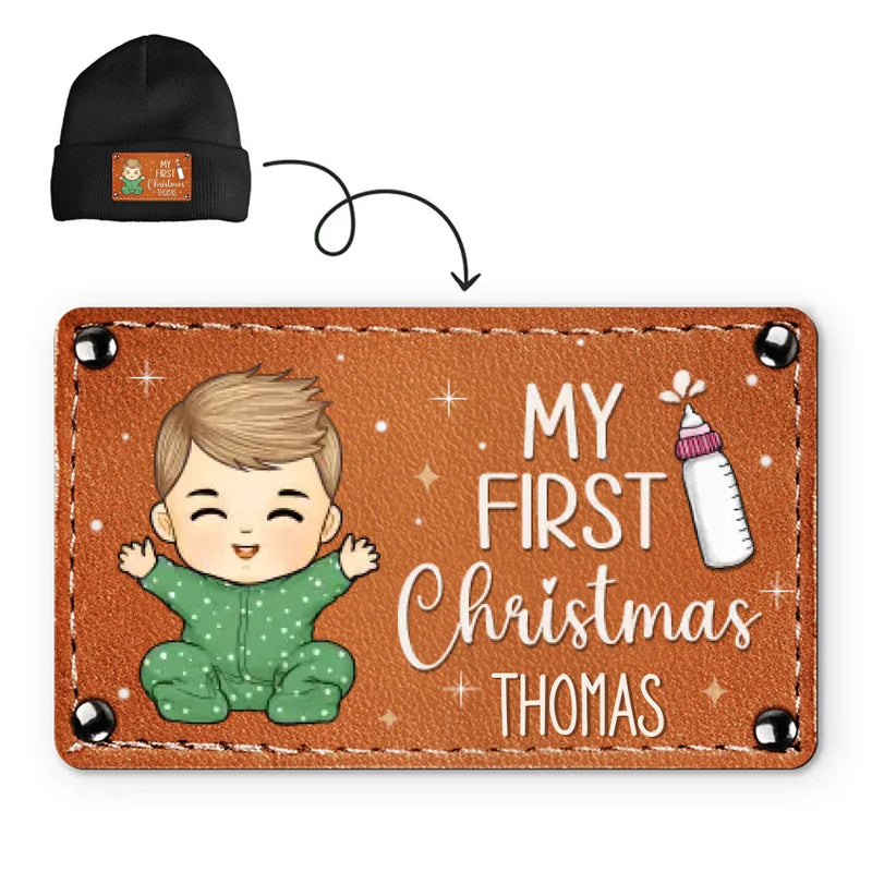 Sorry Santa I Drank The Milk - Family Personalized Custom Baby Beanie Hat - Christmas Gift For Baby Kids, Newborn Baby, First Christmas