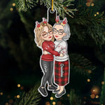 Custom Name Christmas Gifts for Grandmothers - Personalized Ornament