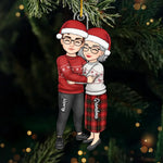 Custom Name Christmas Gifts for Grandmothers - Personalized Ornament