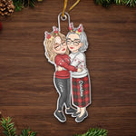 Custom Name Christmas Gifts for Grandmothers - Personalized Ornament