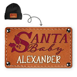 Santa Baby Is Coming To Town - Family Personalized Custom Baby Beanie Hat - Christmas Gift For Baby Kids, Newborn Baby