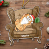Whisker Wonderland - Cat Personalized Custom Ornament - Acrylic Custom Shaped - Christmas Gift For Pet Owners, Pet Lovers